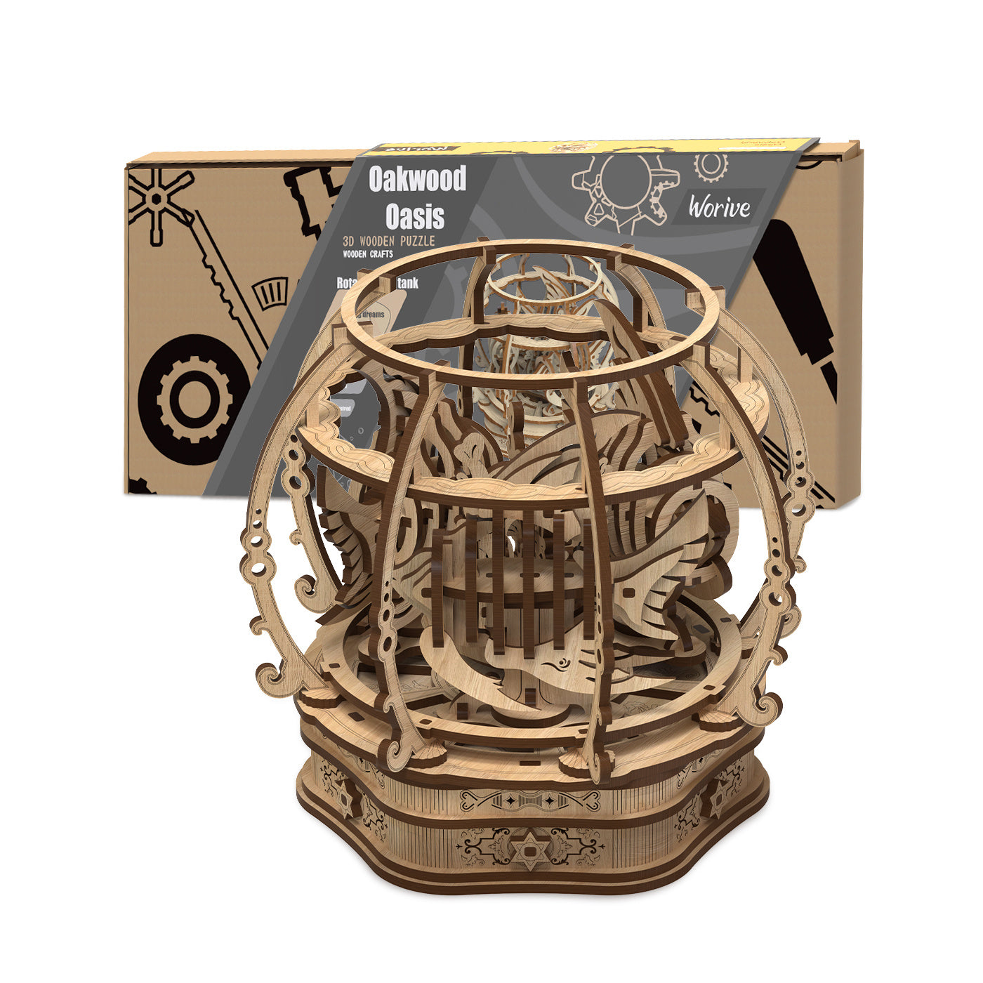 Oak Oasis Shape Puzzle