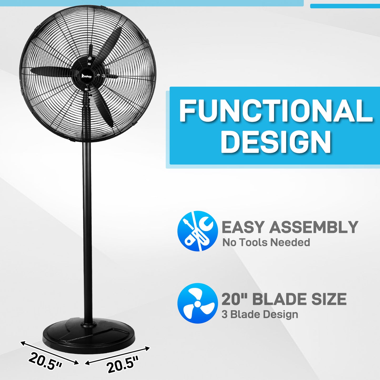 Electric Fan 20 Inches
