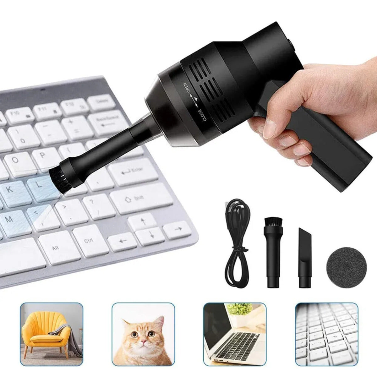 Portable Cordless Electric Cleaner