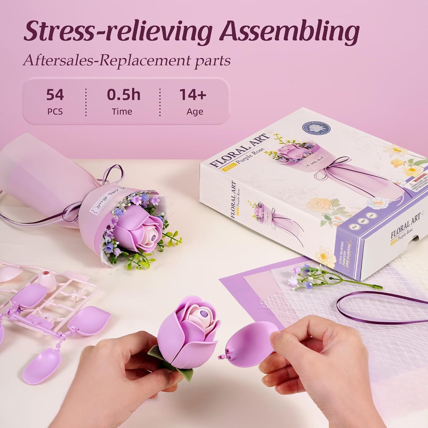 ROBOTIME Flower 3D Puzzle Kits