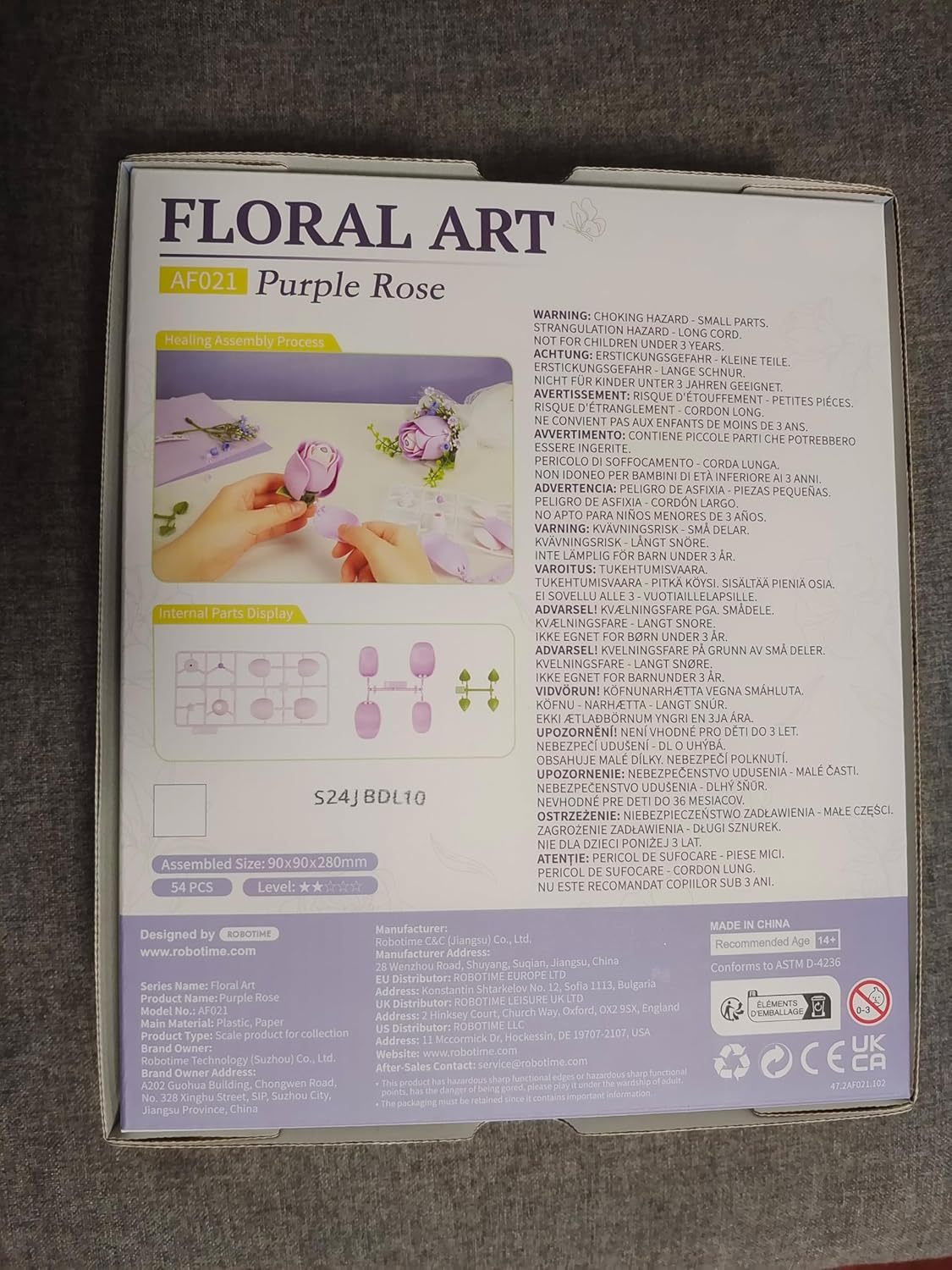 ROBOTIME Flower 3D Puzzle Kits
