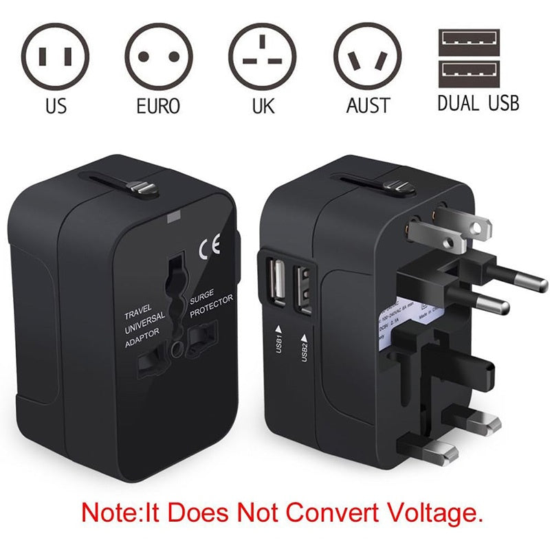 All In One Worldwide Travel Adapter