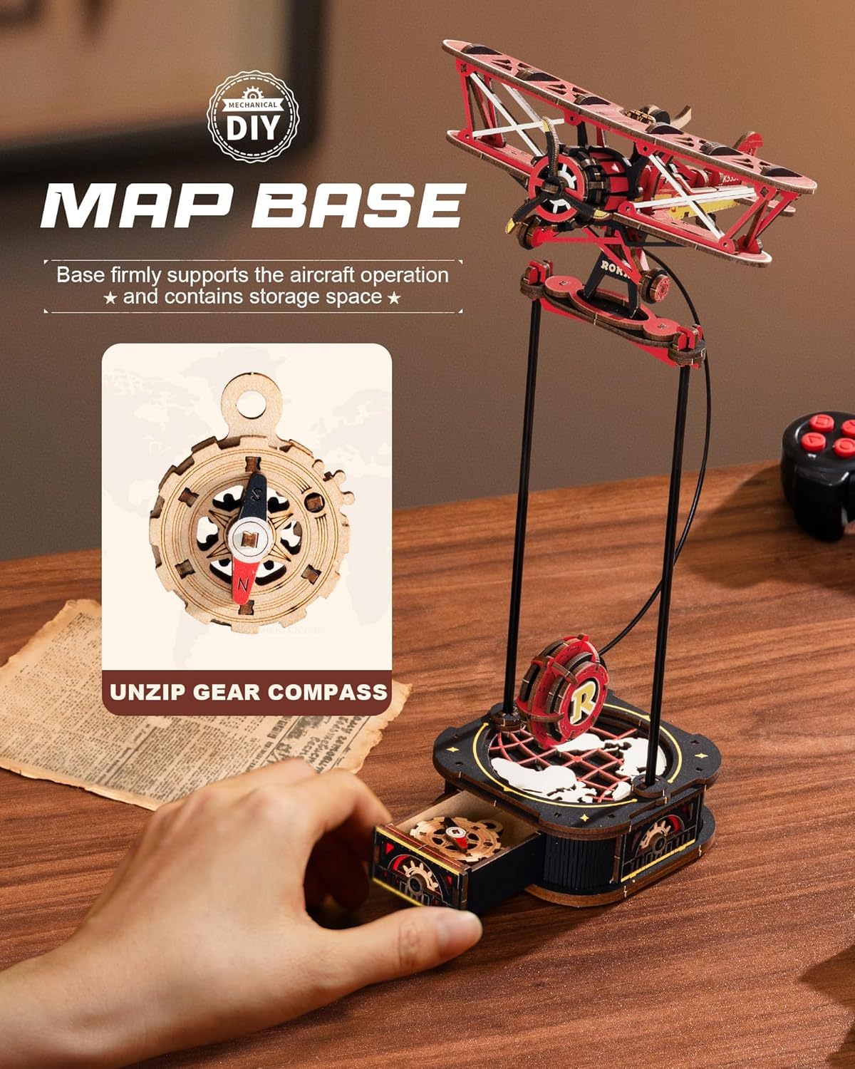 Gravity Swing Biplane