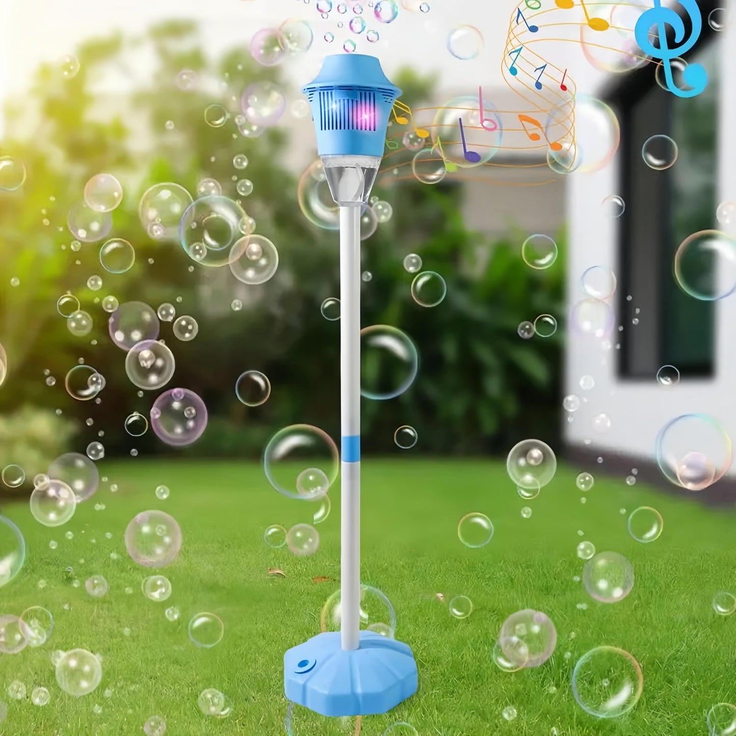 Automatic Street Light Bubble Machine