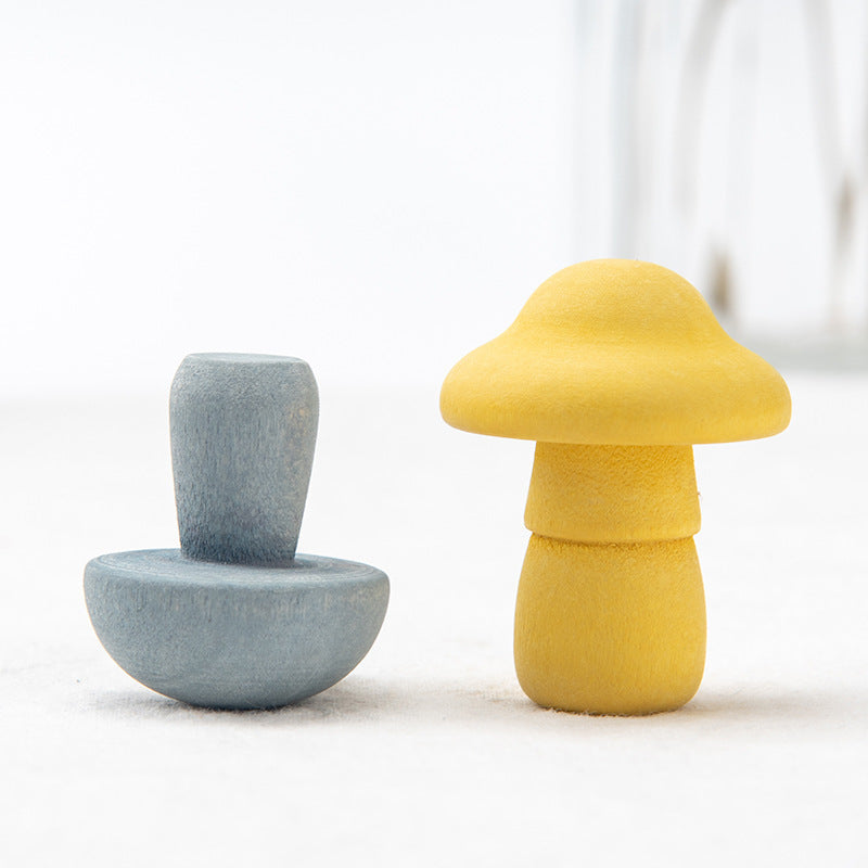 Mushroom Picking Simulation Wooden Toy