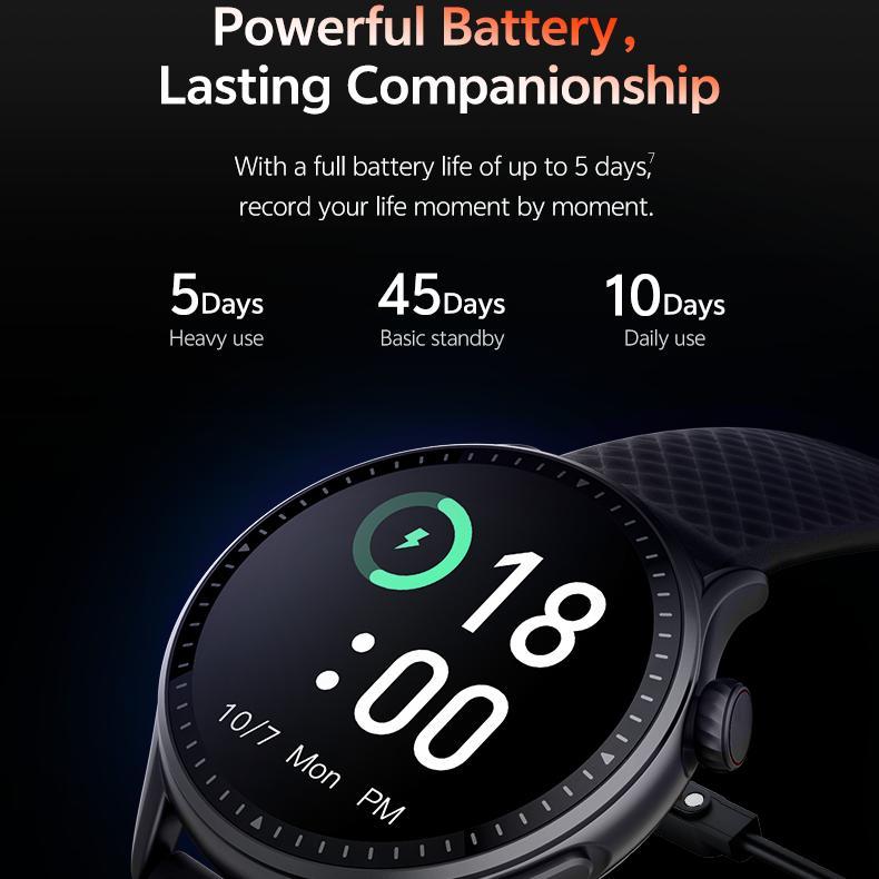 Waterproof Heart Rate Detection Smartwatch