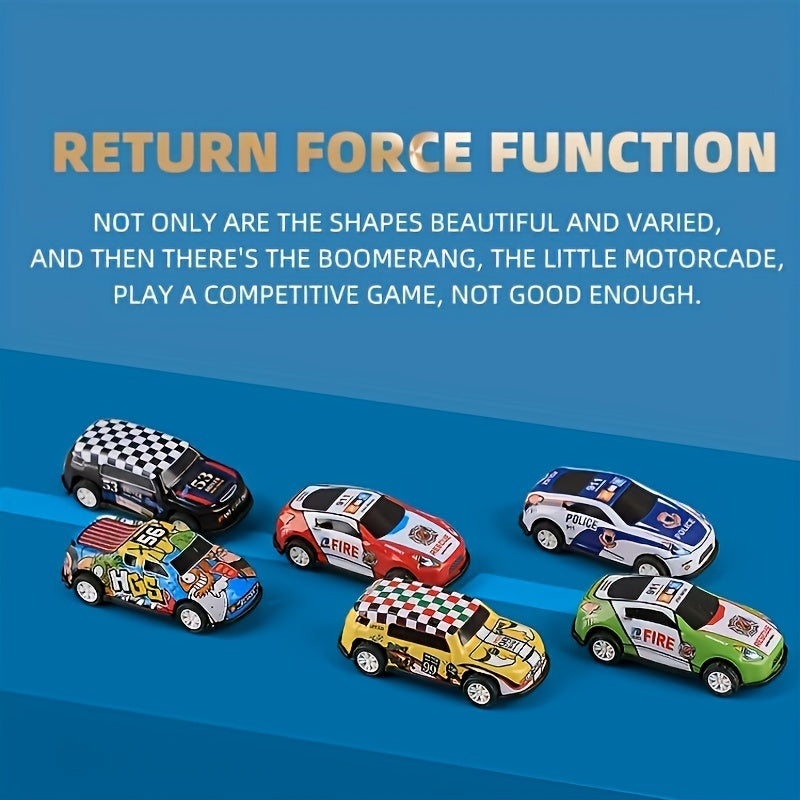 50-Piece Alloy Toy Car Set