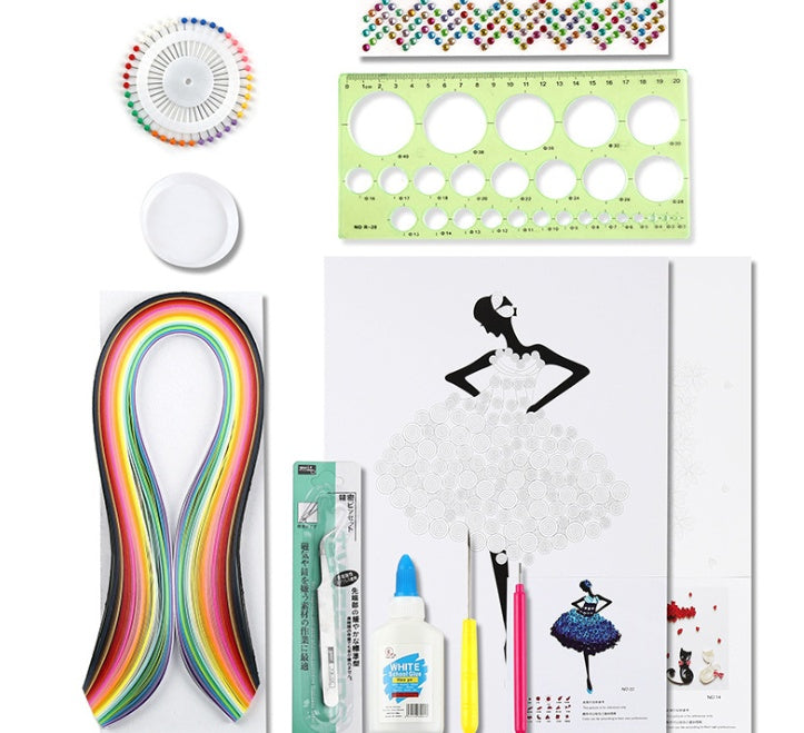 DIY Paper Quill Art Kit