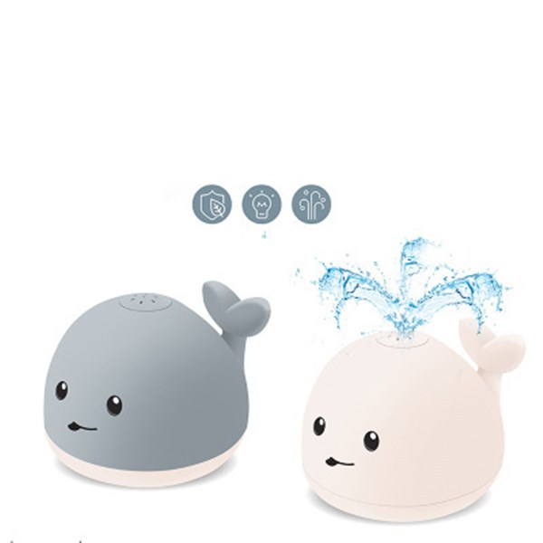 LED Bath Whale Toy