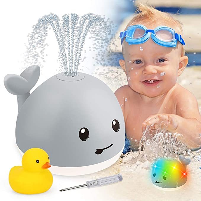 LED Bath Whale Toy