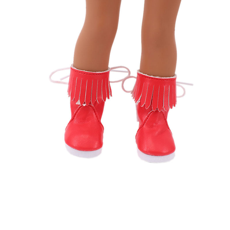 Girl Doll Shoes Doll Boots