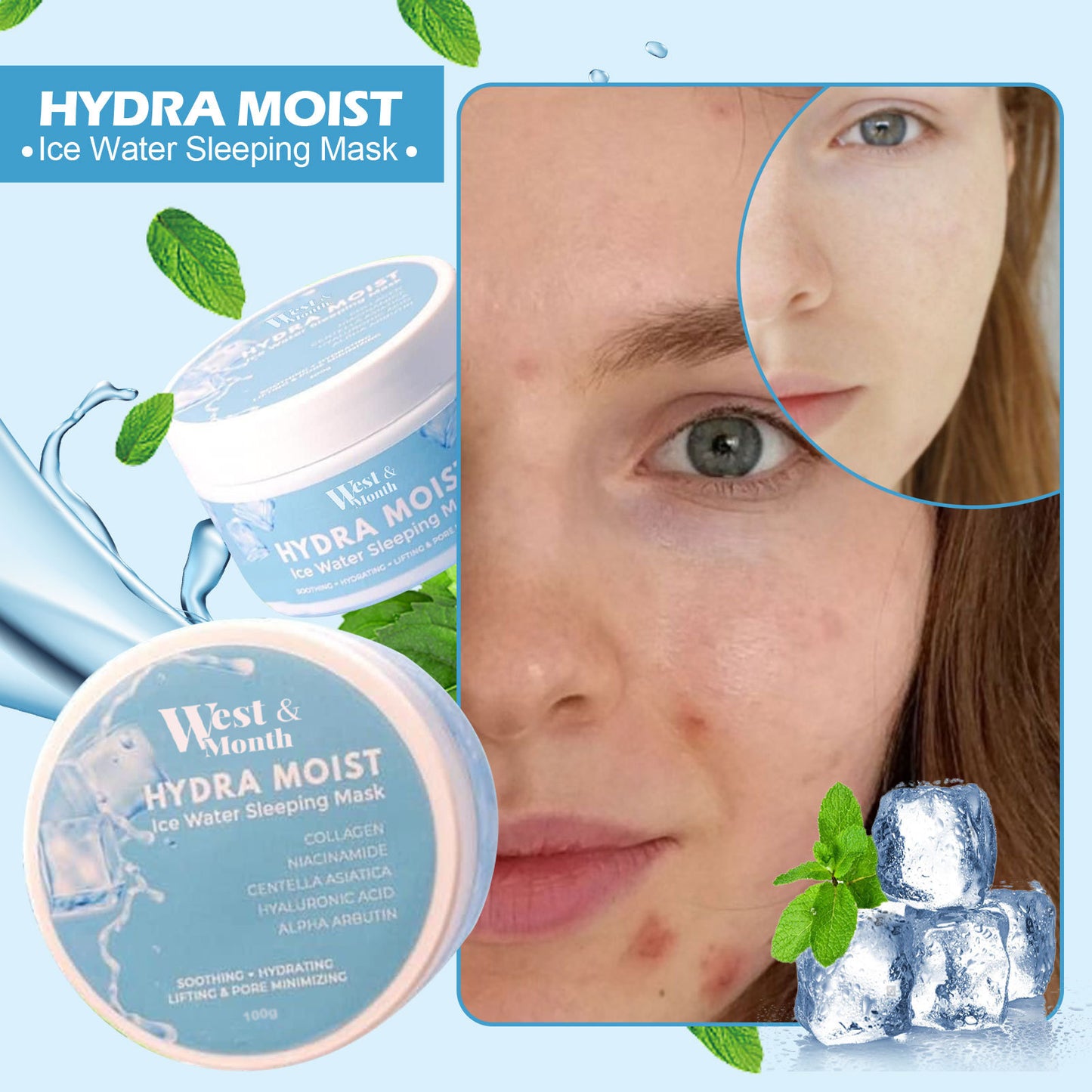 Radiant Sleep Facial Mask