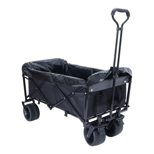 440lbs Collapsible Foldable Wagon Cart