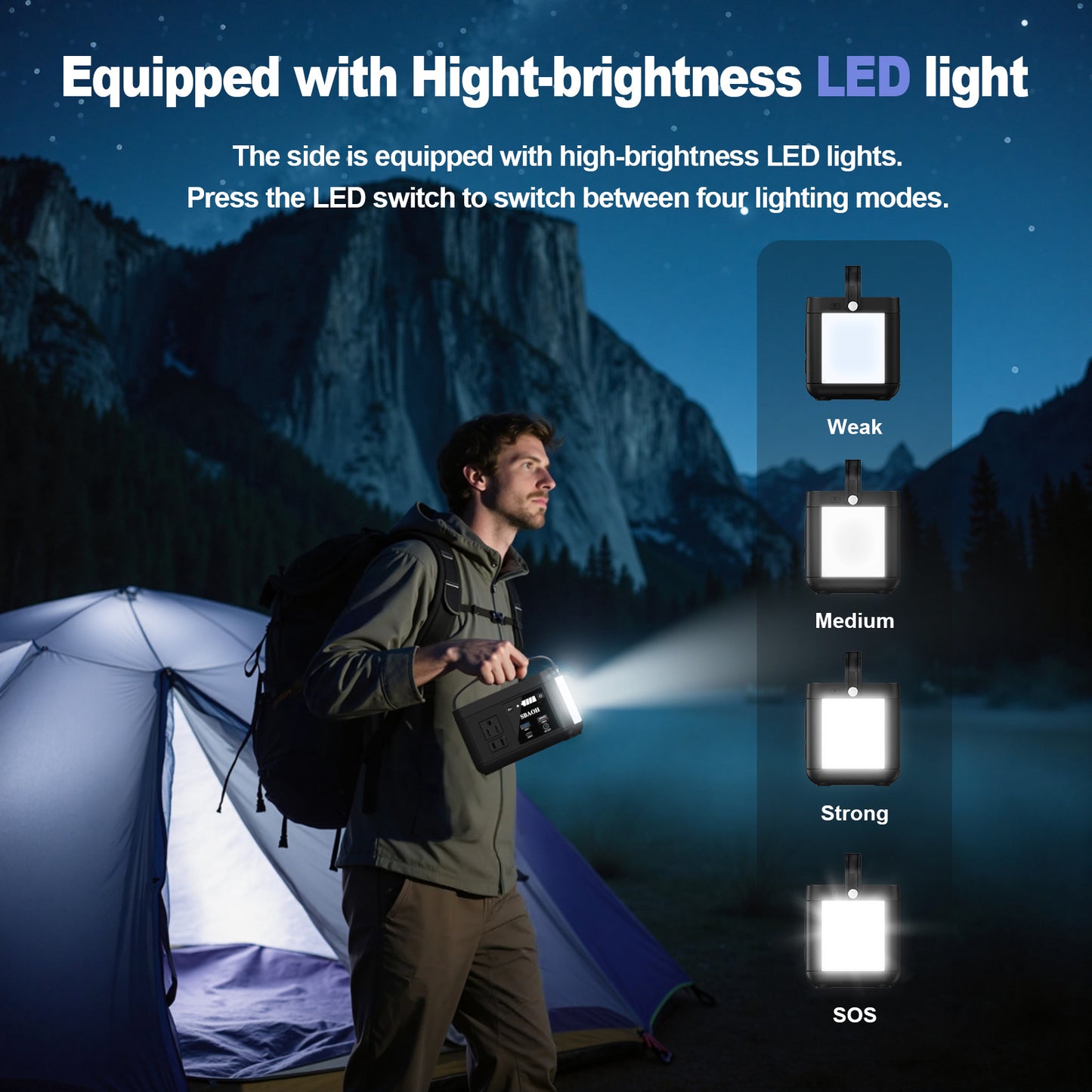 Portable Power Station P86,88.8Wh