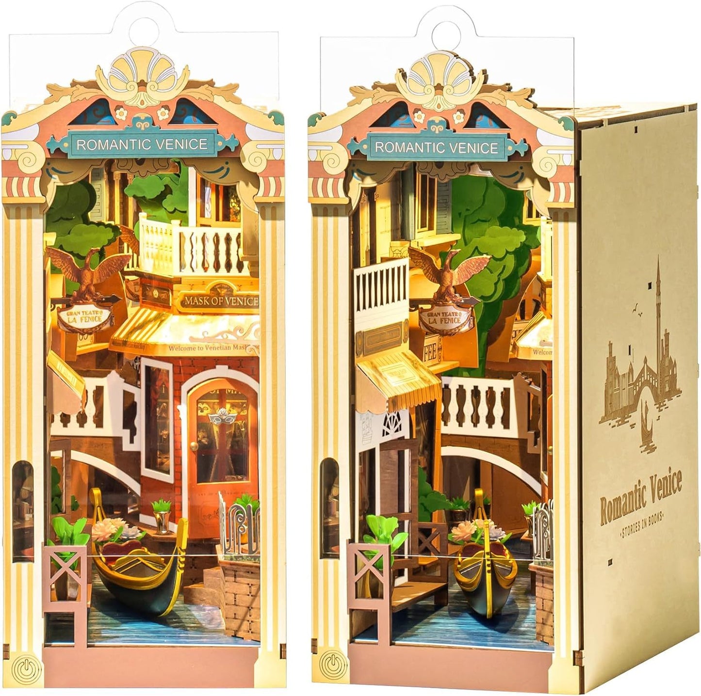 ROBOTIME Book Nook Kit