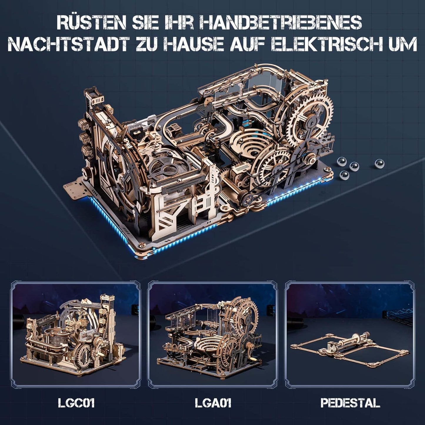 ROBOTIME Marble Run Expansion Packs