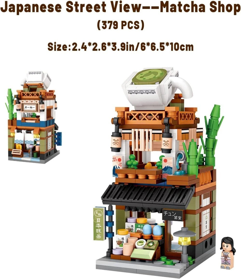 Japanese House Building Blocks Set