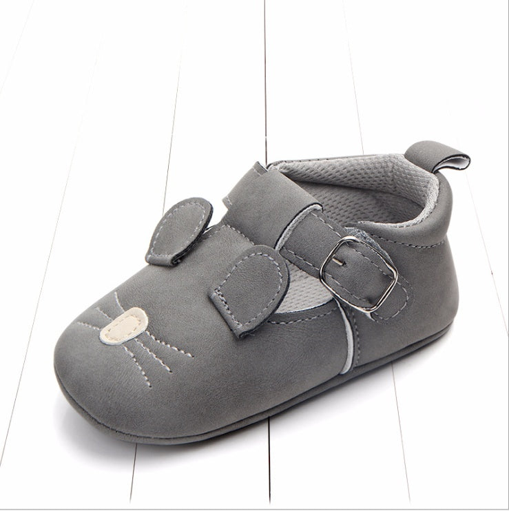 baby leather non-slip soft shoes