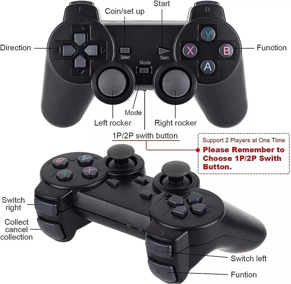 4K Video Game Wireless Controllers