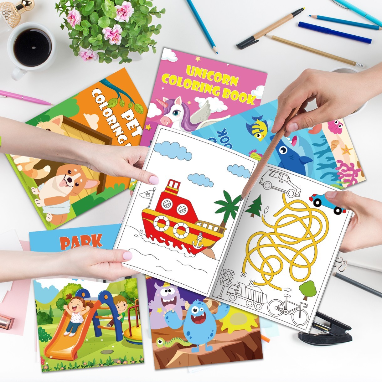24-pack Maze Puzzle Books