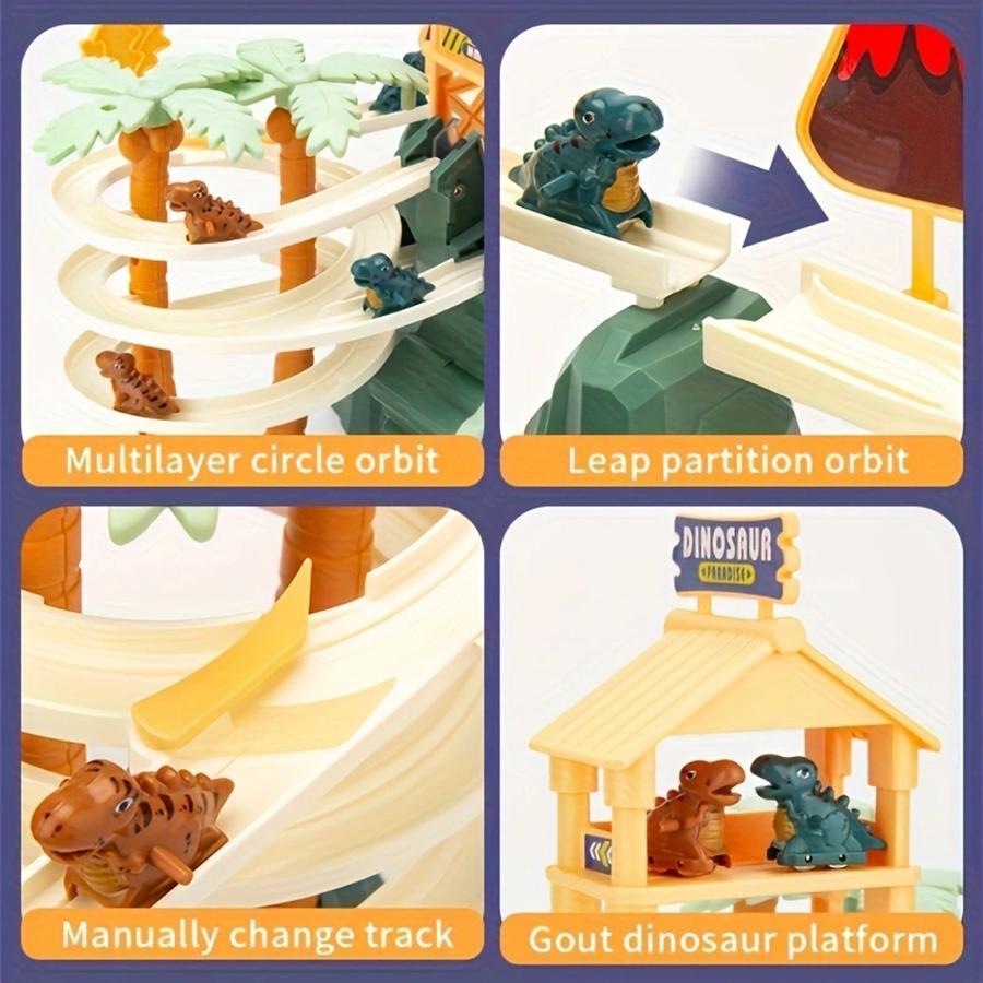 Spinning Dinosaur Track Toy