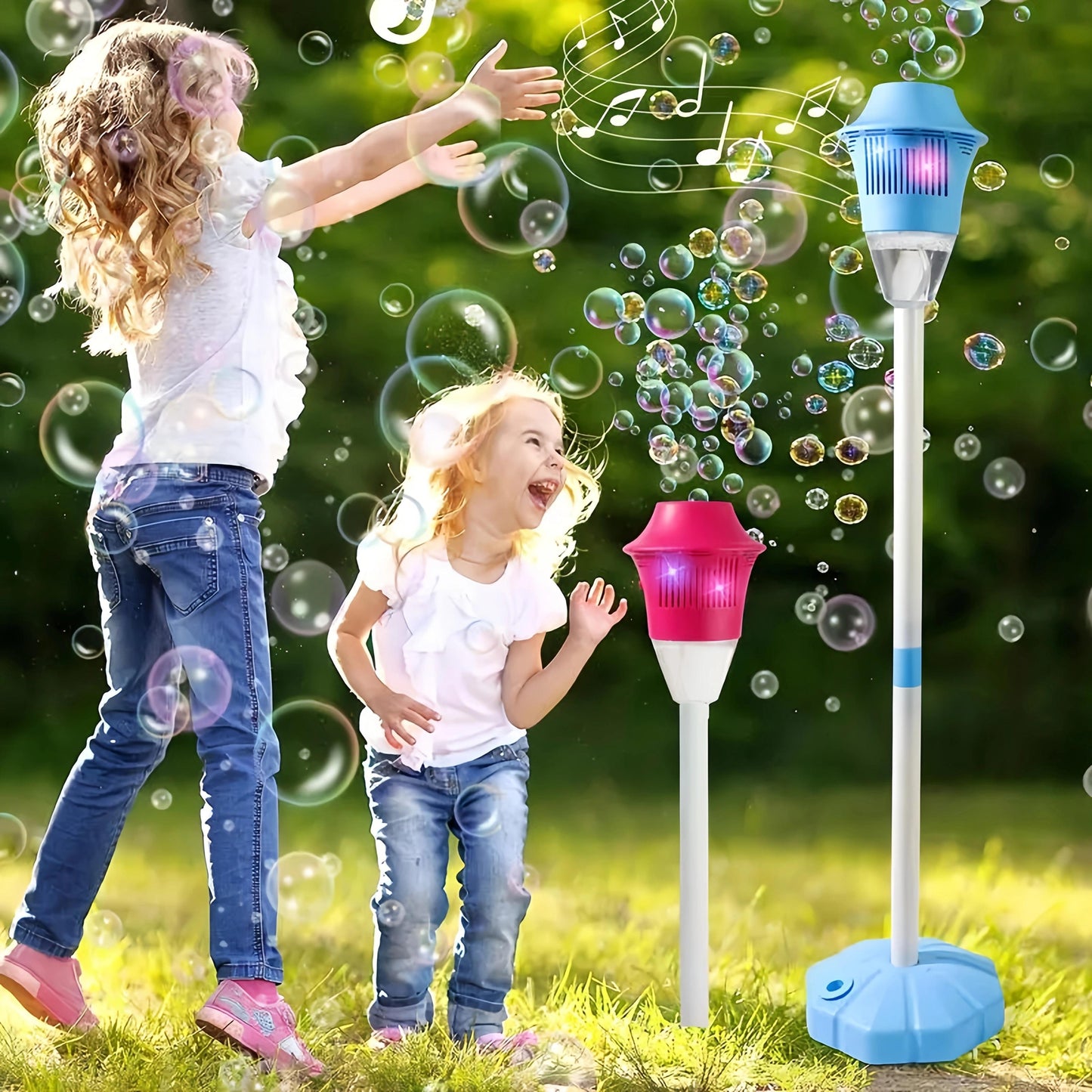 Automatic Street Light Bubble Machine