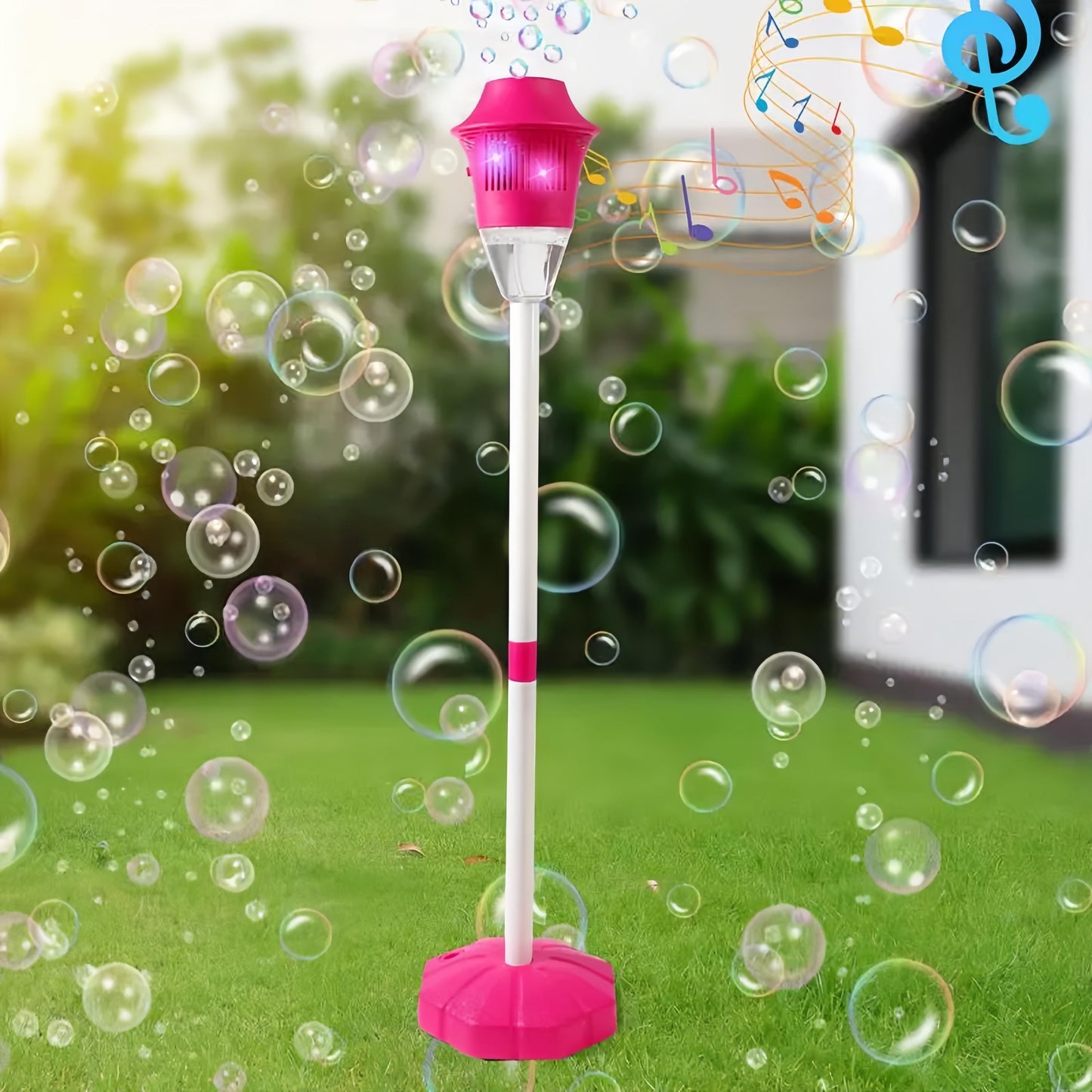 Automatic Street Light Bubble Machine