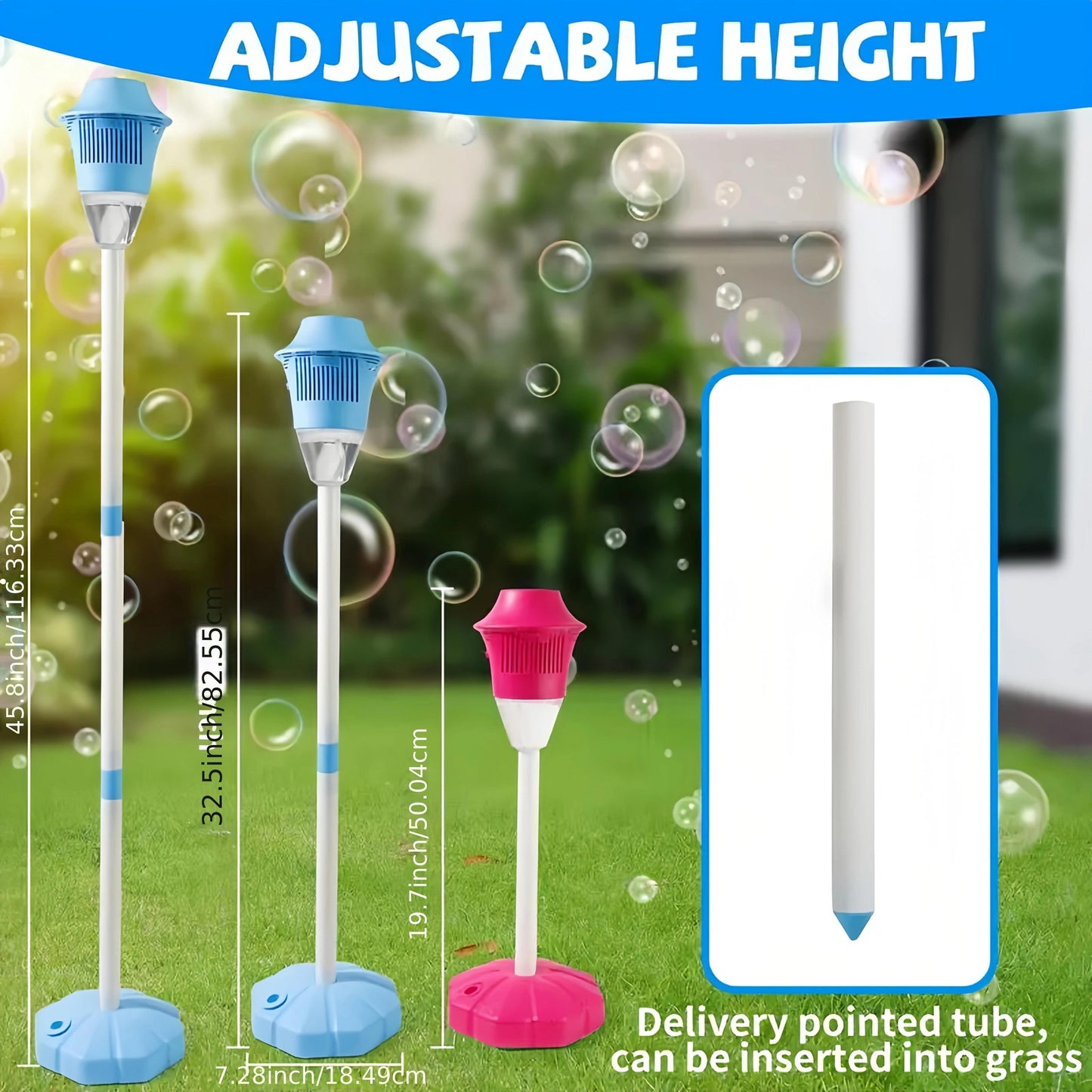 Automatic Street Light Bubble Machine