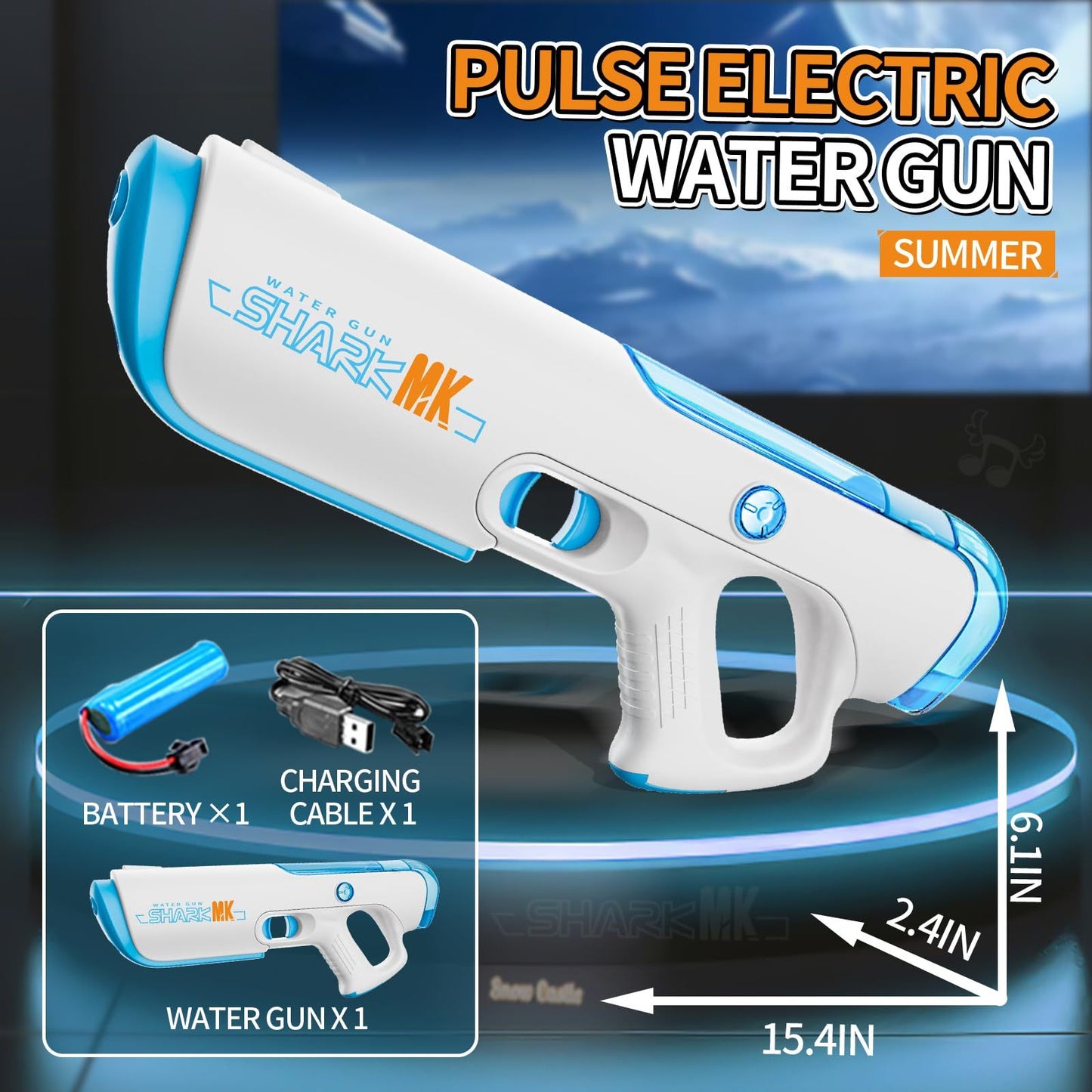 Pulse Electric Water Gun