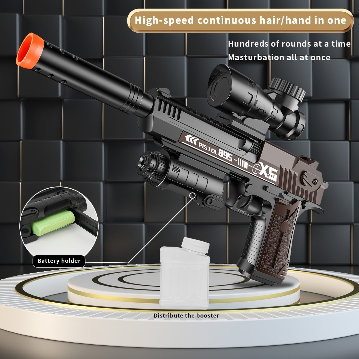 Eco-Friendly Automatic Toy Gun