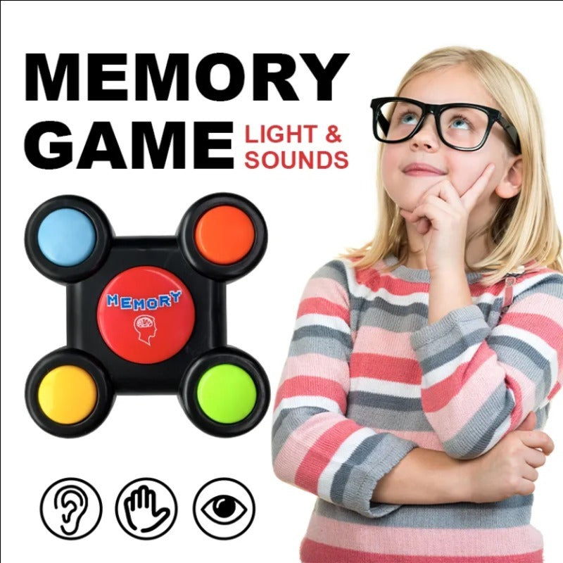 4-in-1 Portable Memory Game Console
