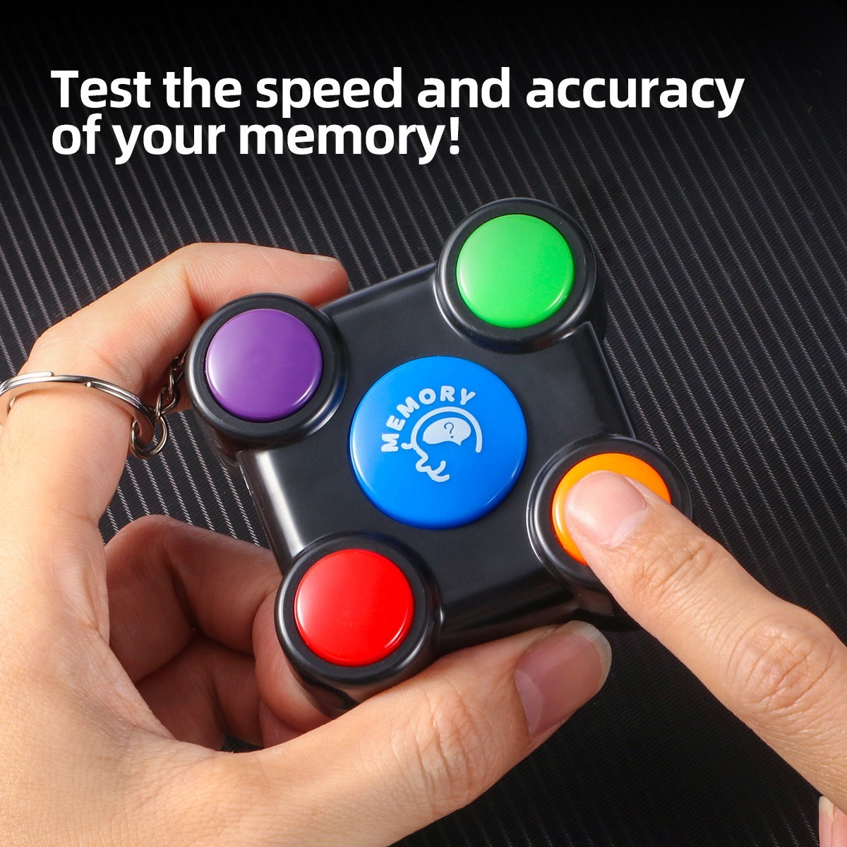 4-in-1 Portable Memory Game Console