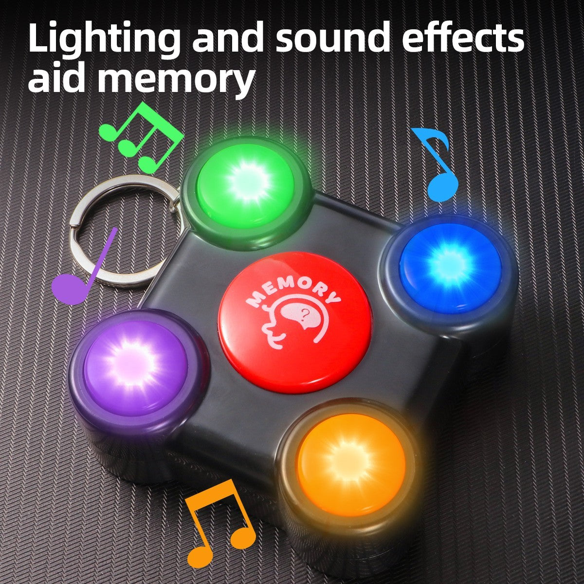 4-in-1 Portable Memory Game Console
