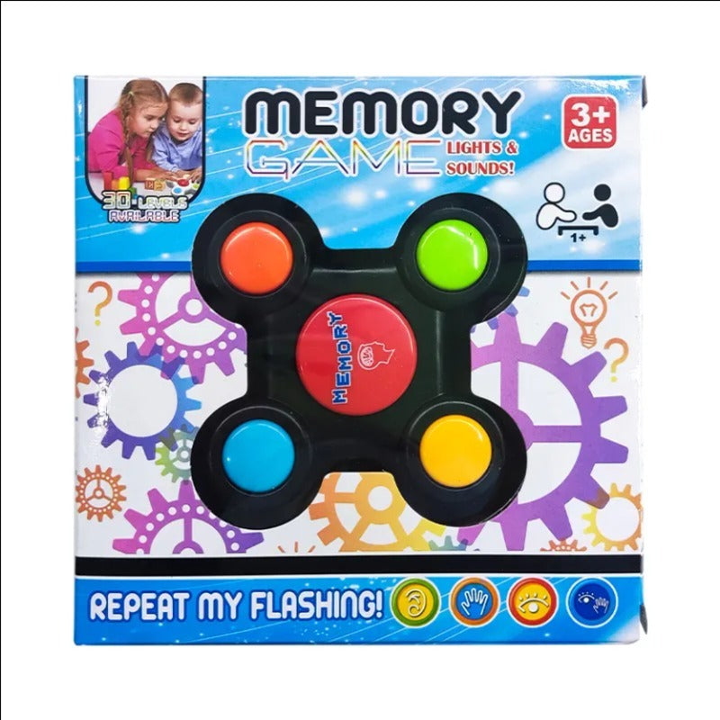 4-in-1 Portable Memory Game Console