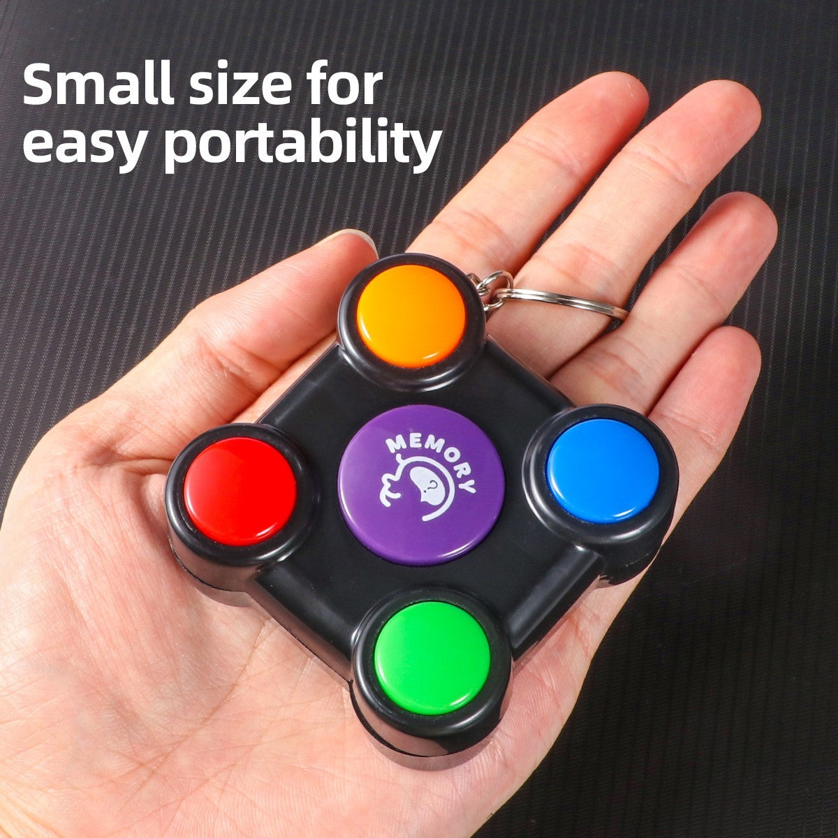 4-in-1 Portable Memory Game Console