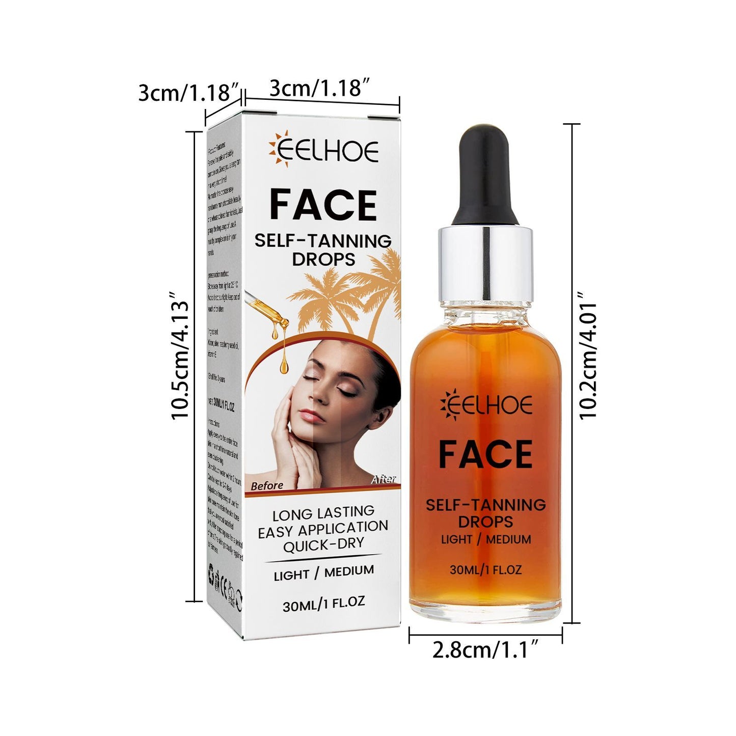 EELHOE Facial Tanning Essence