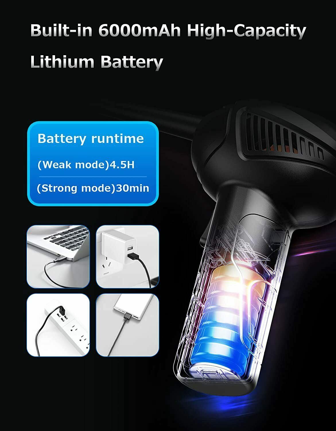 Rechargeable Electric Cleaner