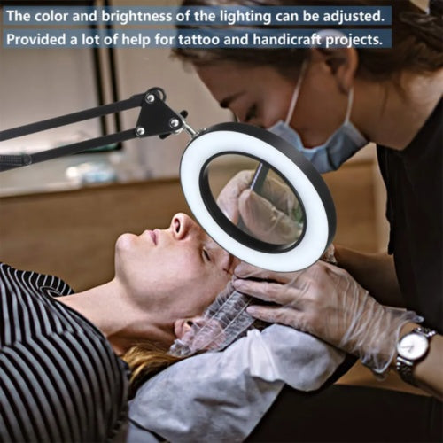 Magnifying Glass Desk Light