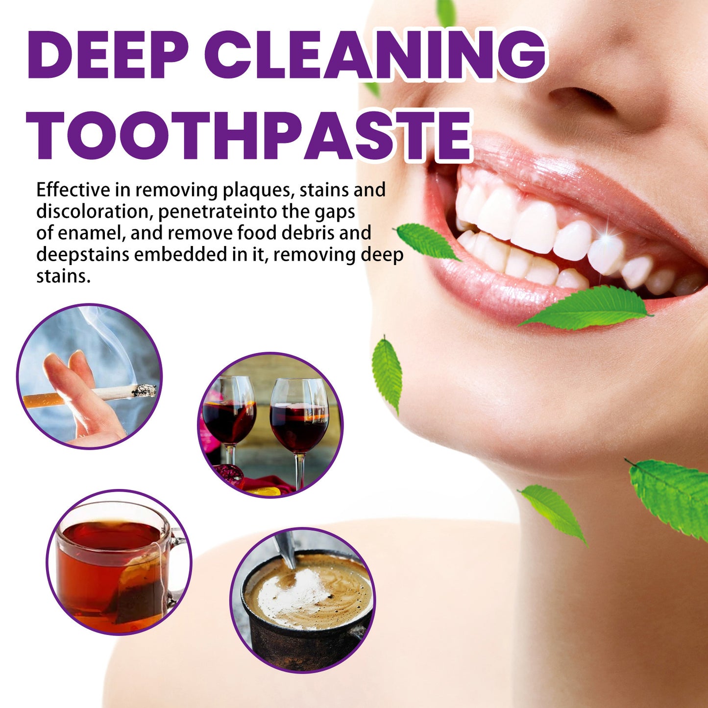 West&Month Purple Whitening Toothpaste
