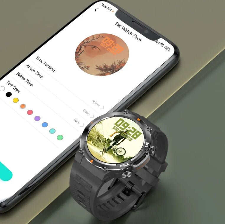 AI Voice Sports Smart Watch