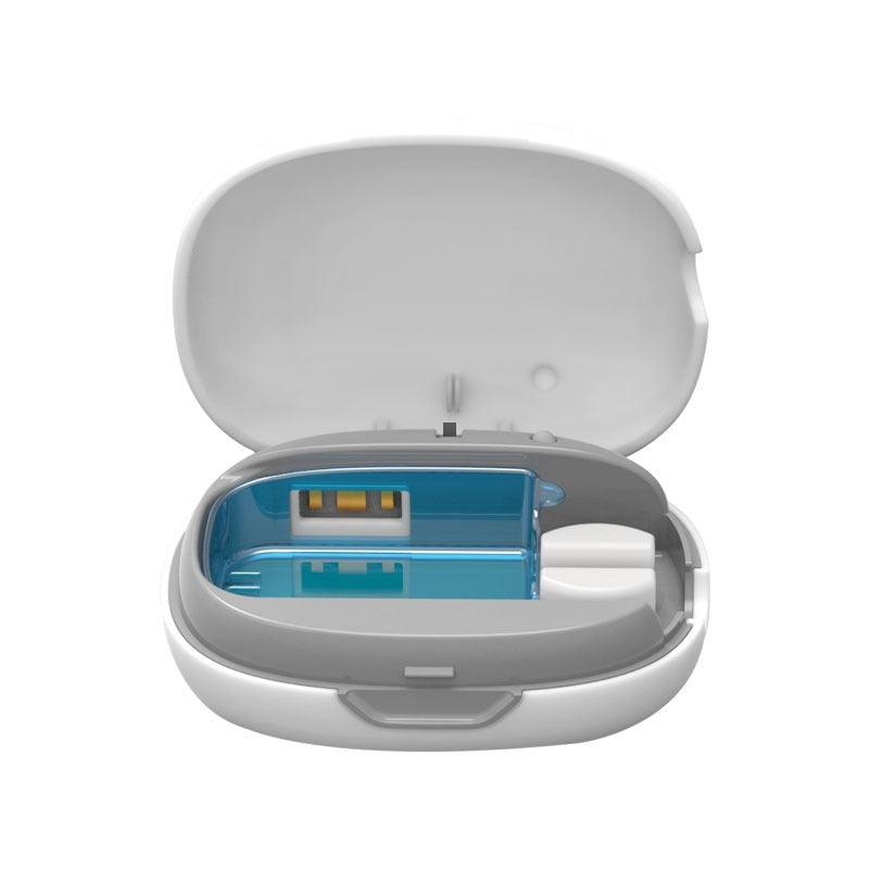 White Toothbrush Sterilization Box