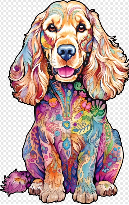 Dog Wooden Puzzles