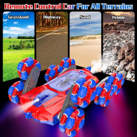 Spider Wall-Climbing RC Stunt Car