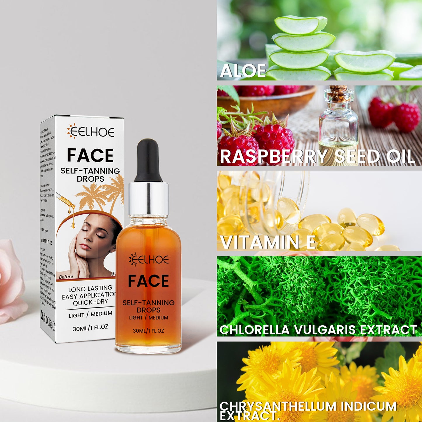 EELHOE Facial Tanning Essence