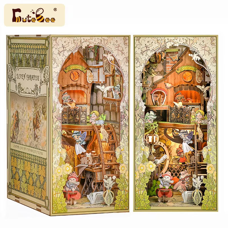 LED 3D Dollhouse Building Book