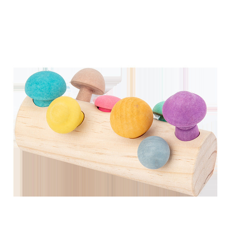 Mushroom Picking Simulation Wooden Toy
