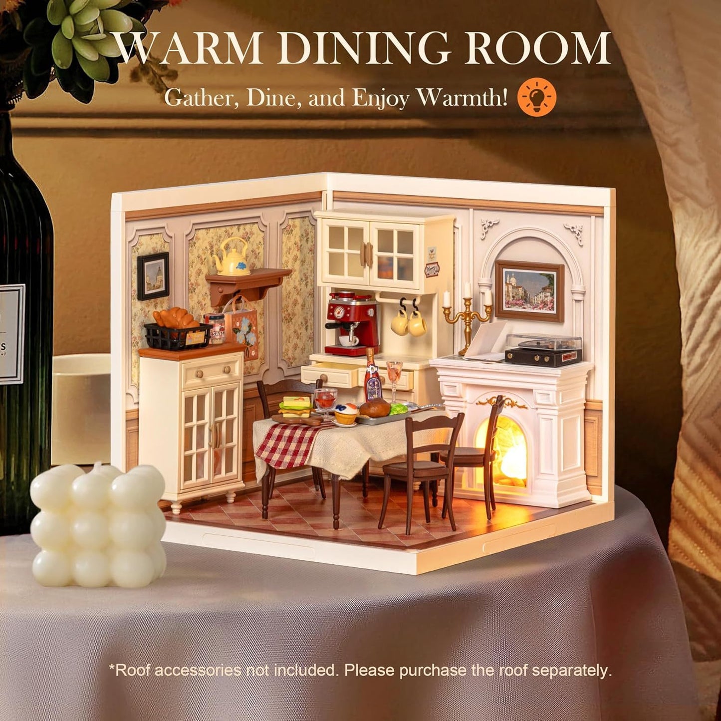 ROBOTIME Miniature Dollhouse Kit