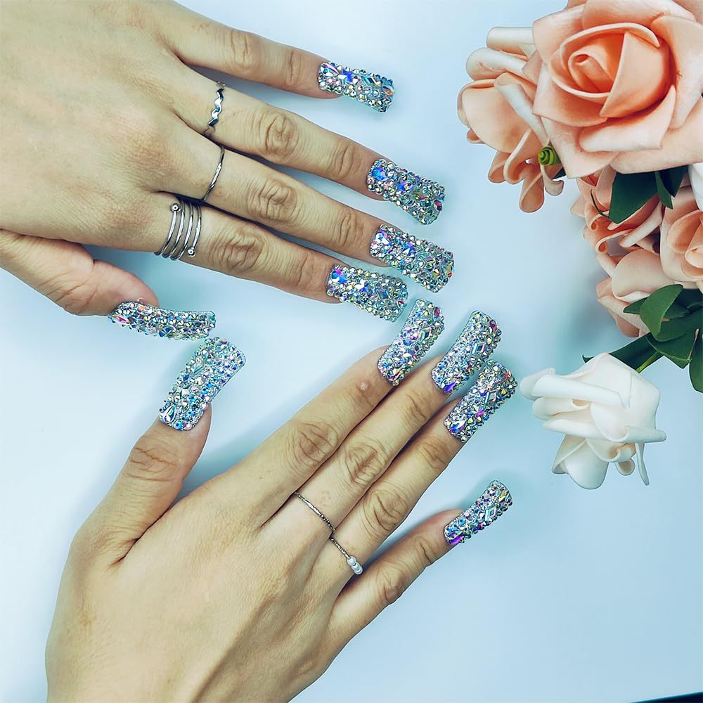 3D Crystal Fake Nail