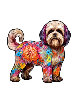 Dog Wooden Puzzles