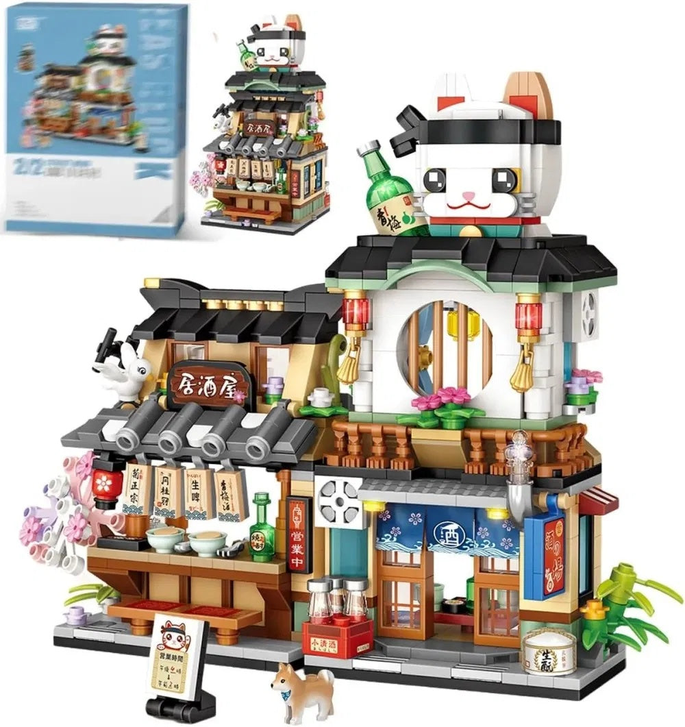 4-Pack Japanese Building Block Set